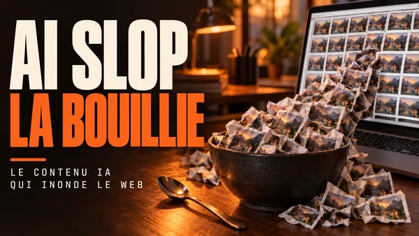 AI slop : la « bouillie » IA qui envahit le web, d’où vient le mot et comment ne pas en produire