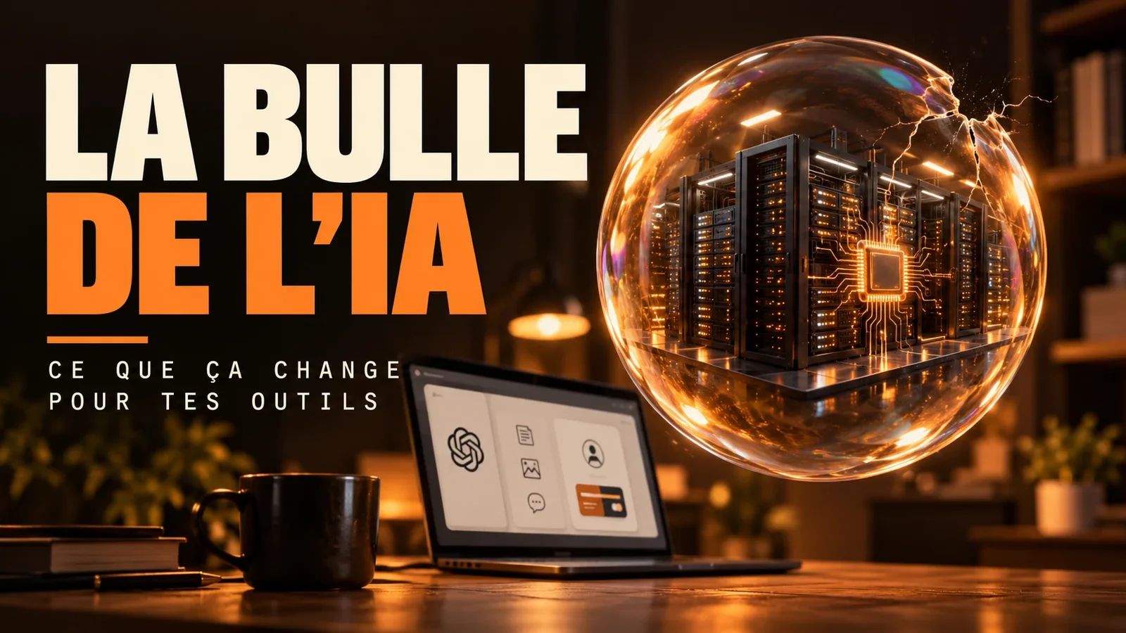 Bulle de l’IA : 750 milliards de dollars prévus en 2026, et les premières secousses arrivent déjà dans ton abonnement
