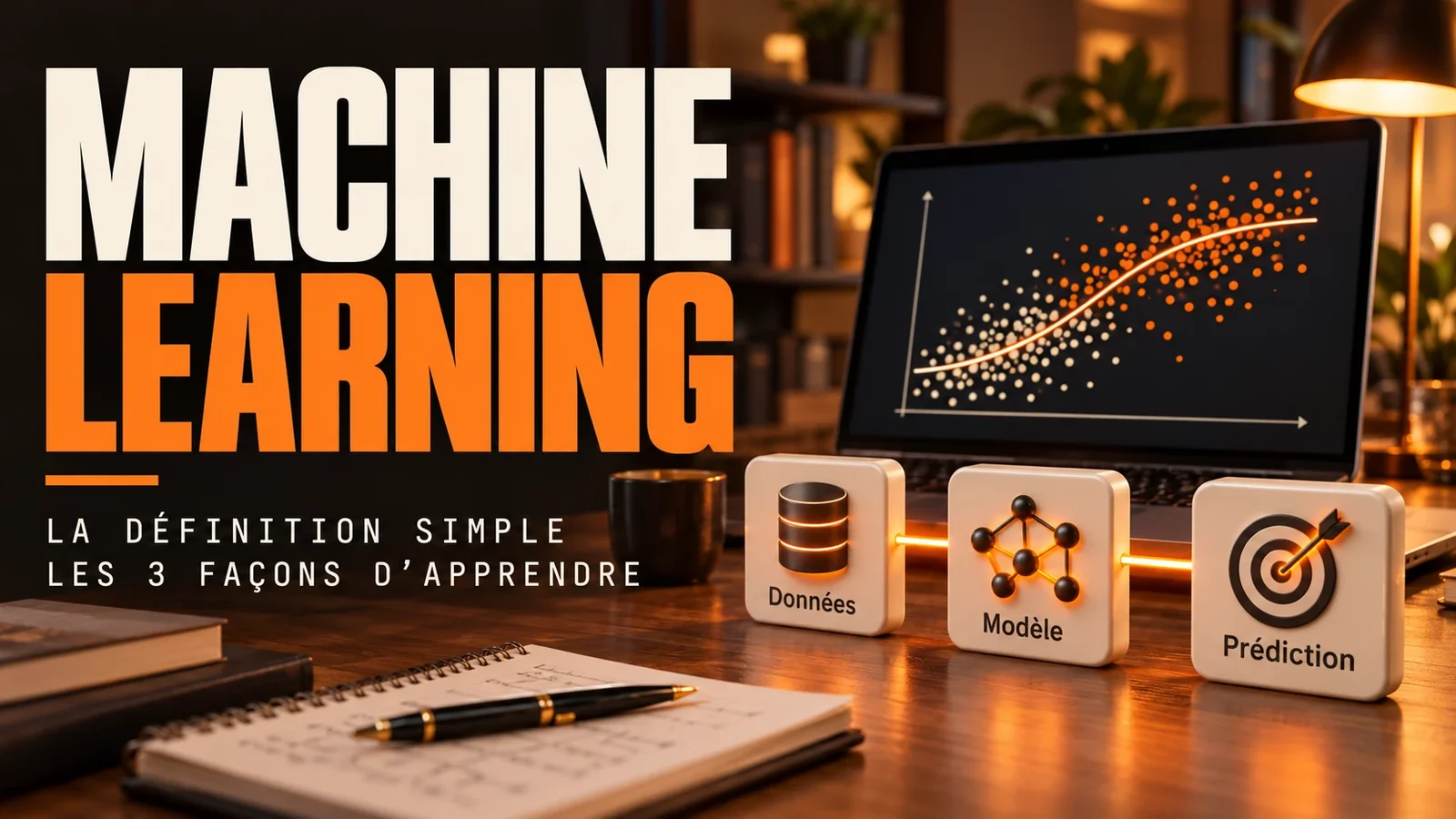 Machine learning : la définition simple, les 3 façons d’apprendre et ce qui le sépare du deep learning