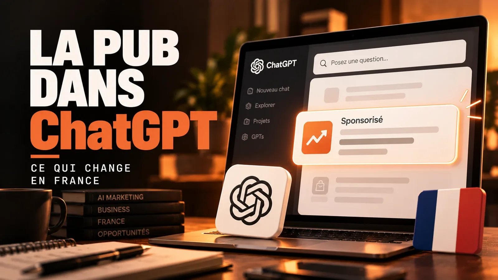 Pub dans ChatGPT : ce qui change en France depuis le 24 août