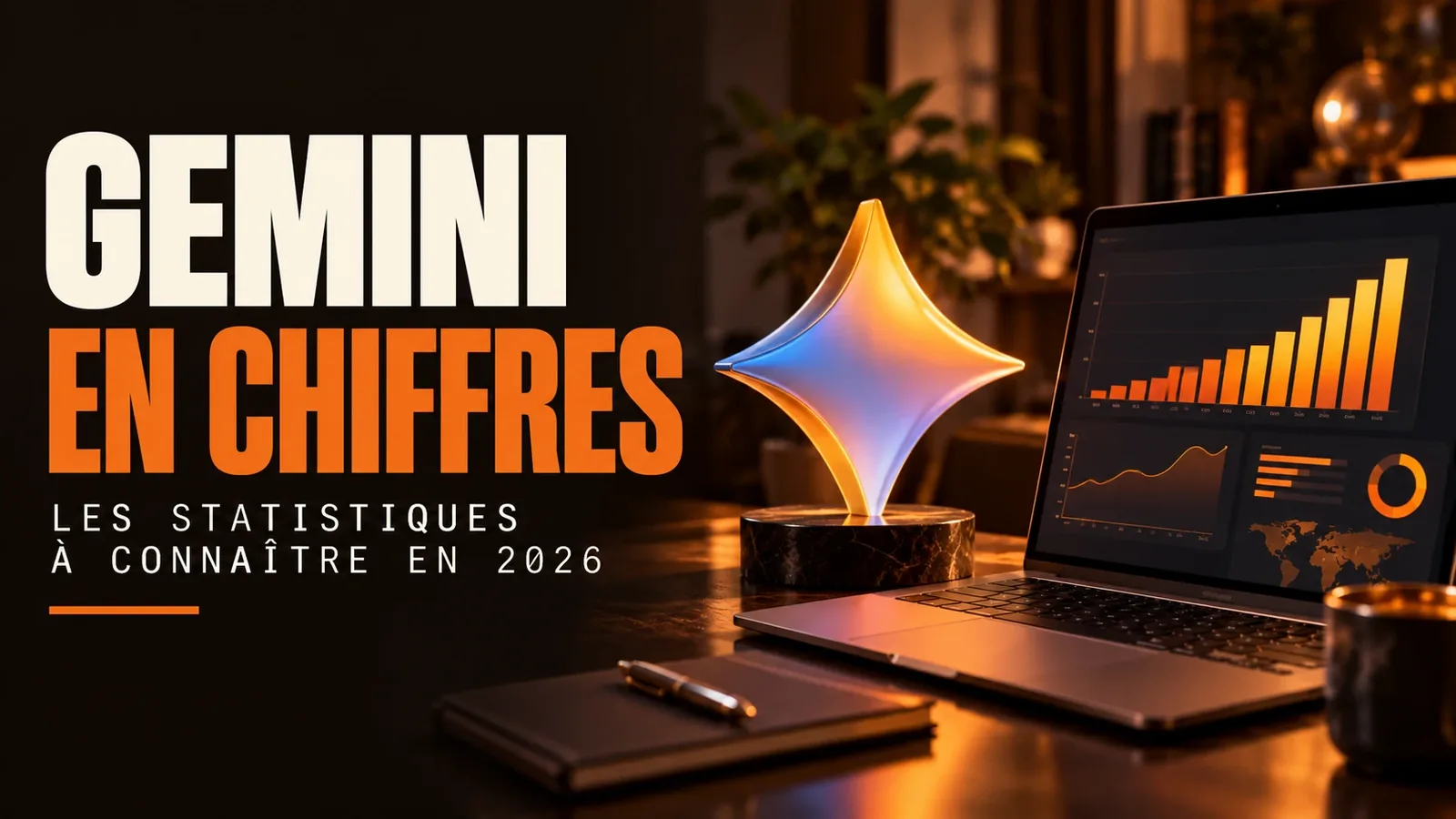 Statistiques Google Gemini en 2026 : tous les chiffres-clés à connaître